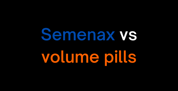 semenax vs volume pills