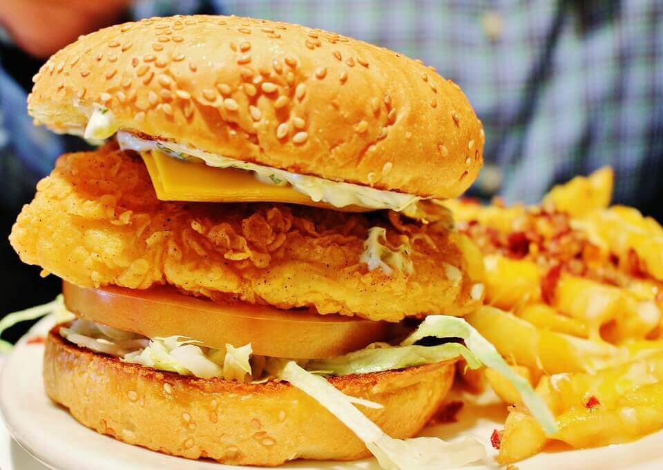 fish burger