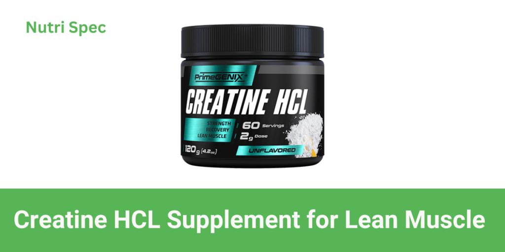 PrimeGenix Creatine HCL