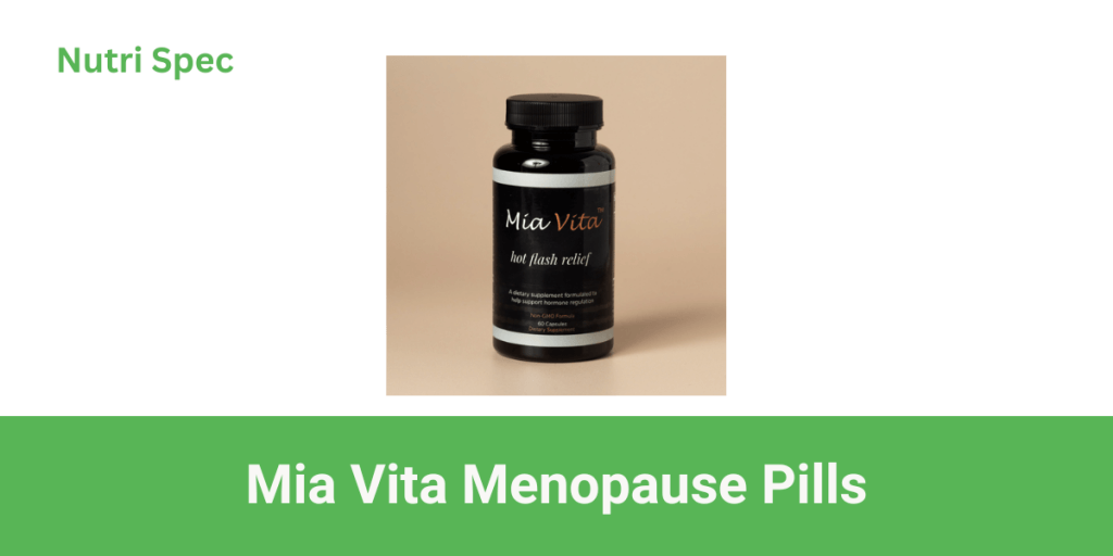 Mia vita menpause pills