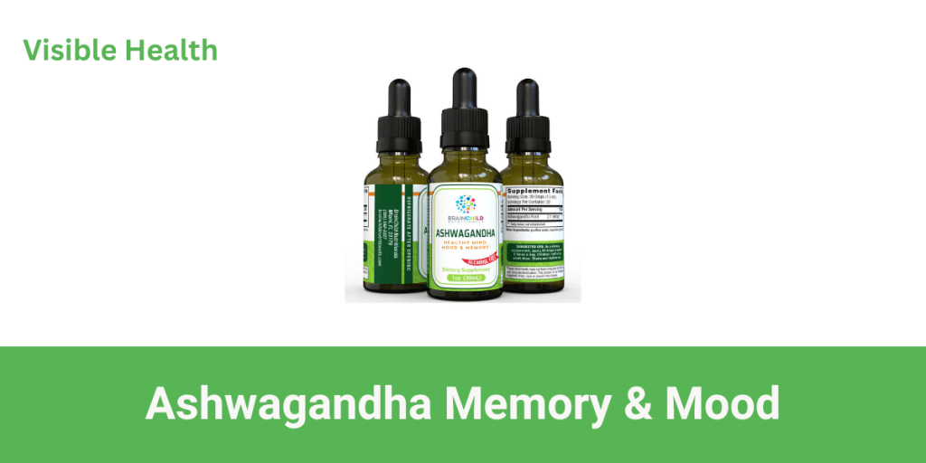 Ashwagandha Mood Memory Supplement for Kids