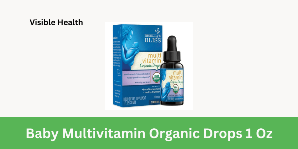 Baby Multivitamin Organic Drops 1 Oz