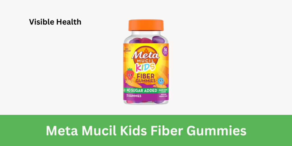 Meta Mucil Kids Fiber Gummies