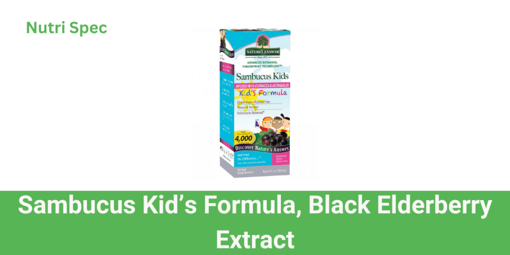 Sambucus Kid’s Formula