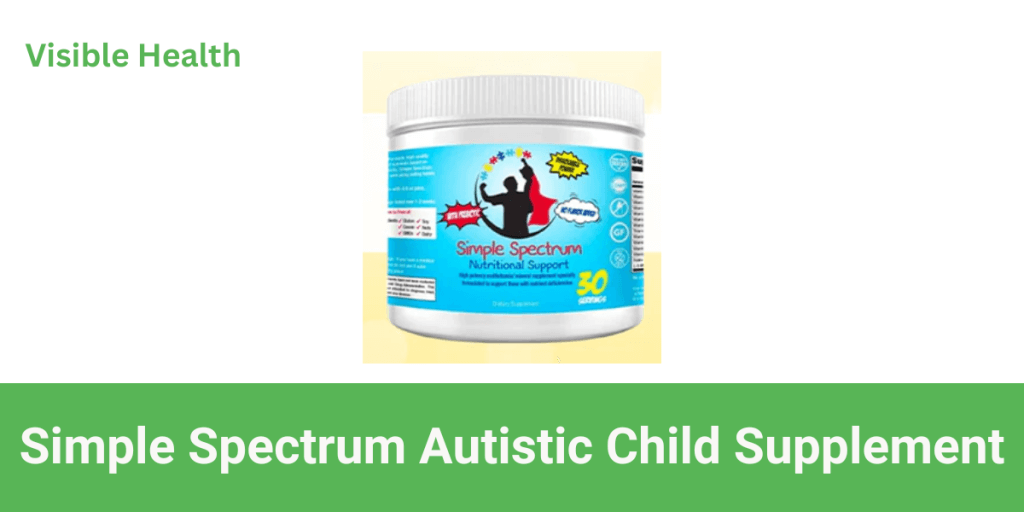 Simple Spectrum Autistic Child Supplement