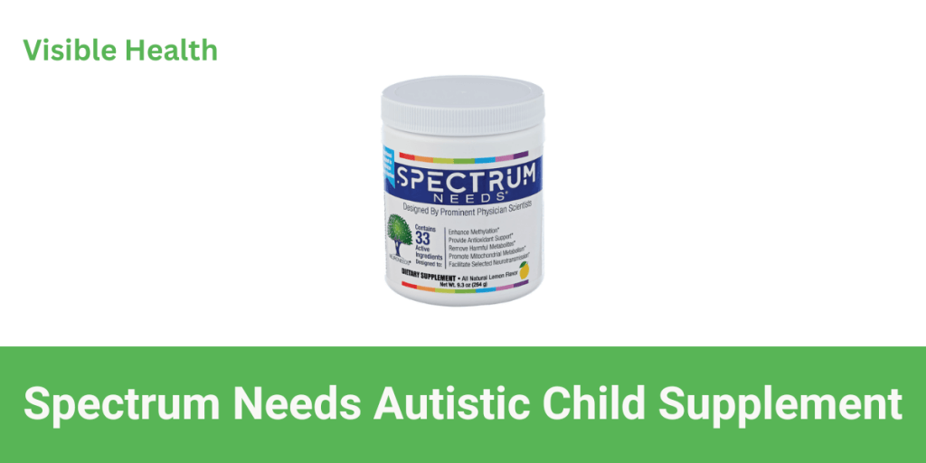 Spectrum needs Autistic Child Supplement