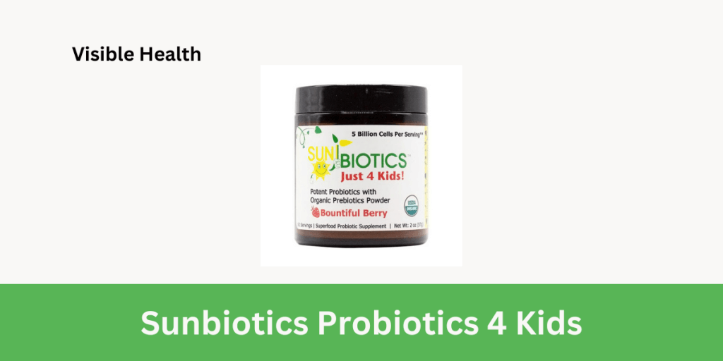 Sunbiotics Probiotics 4 Kids