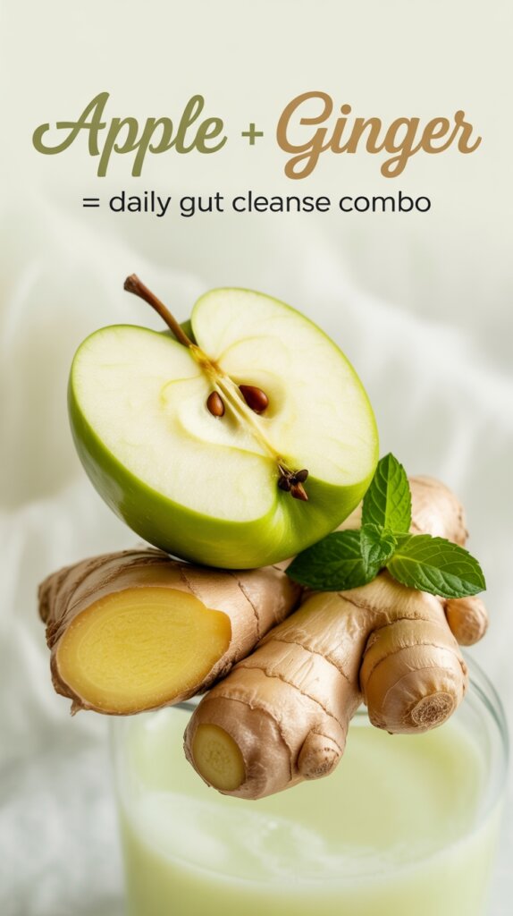 apple and ginger detox