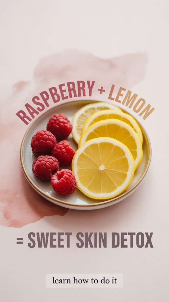 berry lemon skin detox