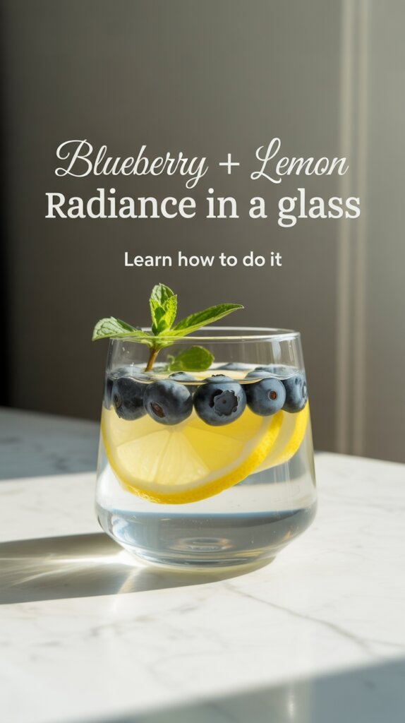 blueberry lemon juice
