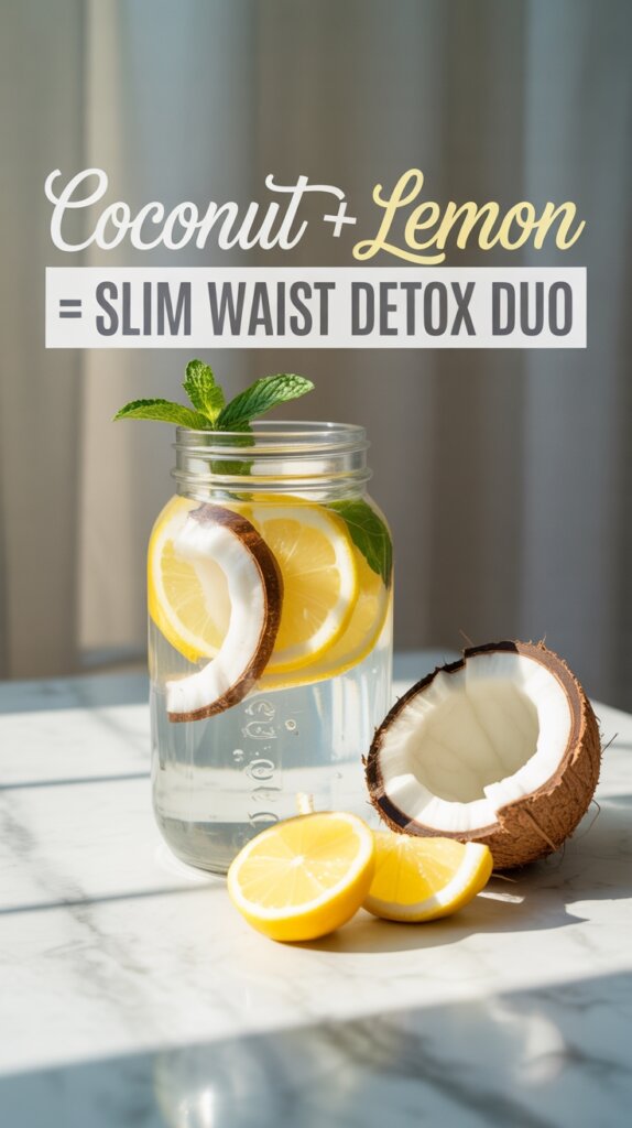 coconut lemon slimming detox