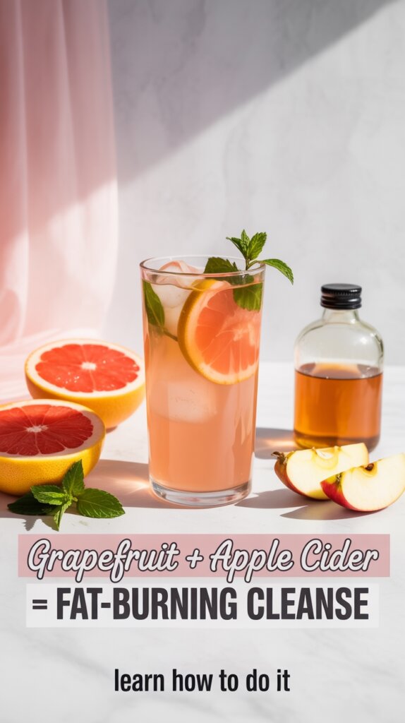 grapefruit and cider cleanse
