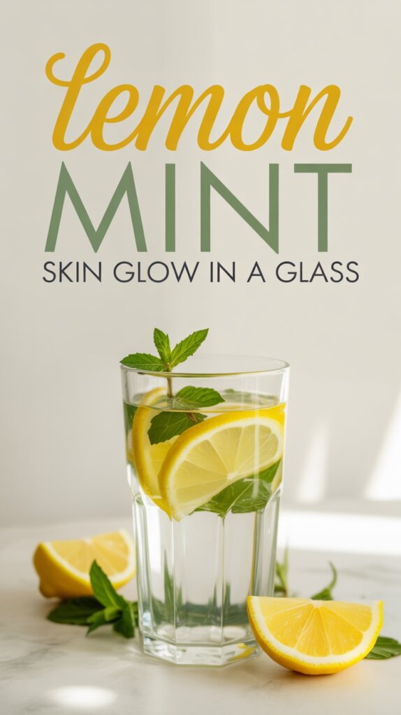 lemon mint skin glow