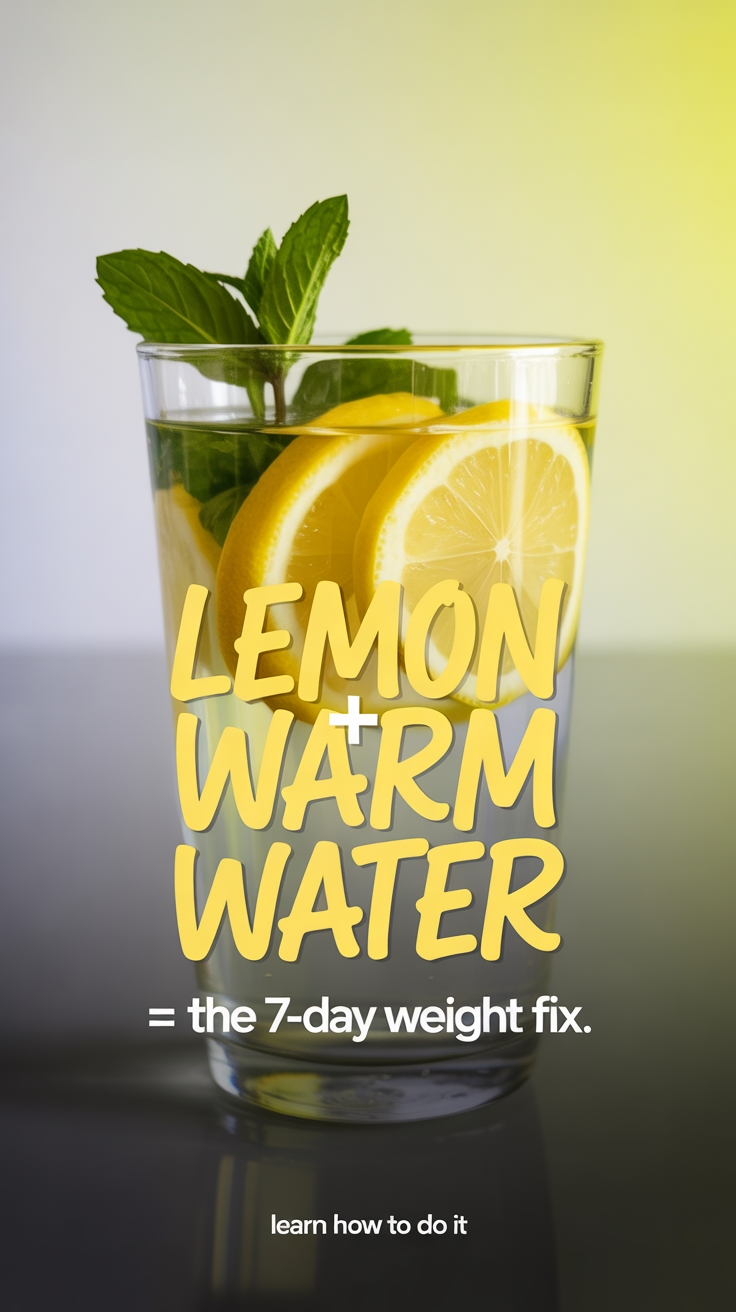 lemon water detox plan
