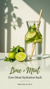 lime mint hydration boost